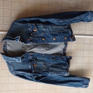 Zara cropped jean jacket